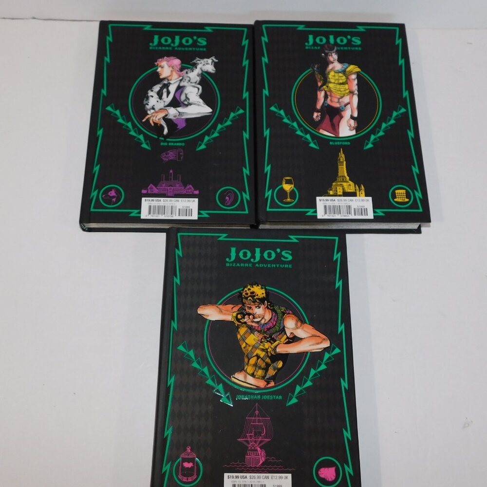Jojo’s Bizarre Adventure Part 1 Phantom Blood 1 Vol. 1-3 Manga Set Set English - Picture 5 of 8